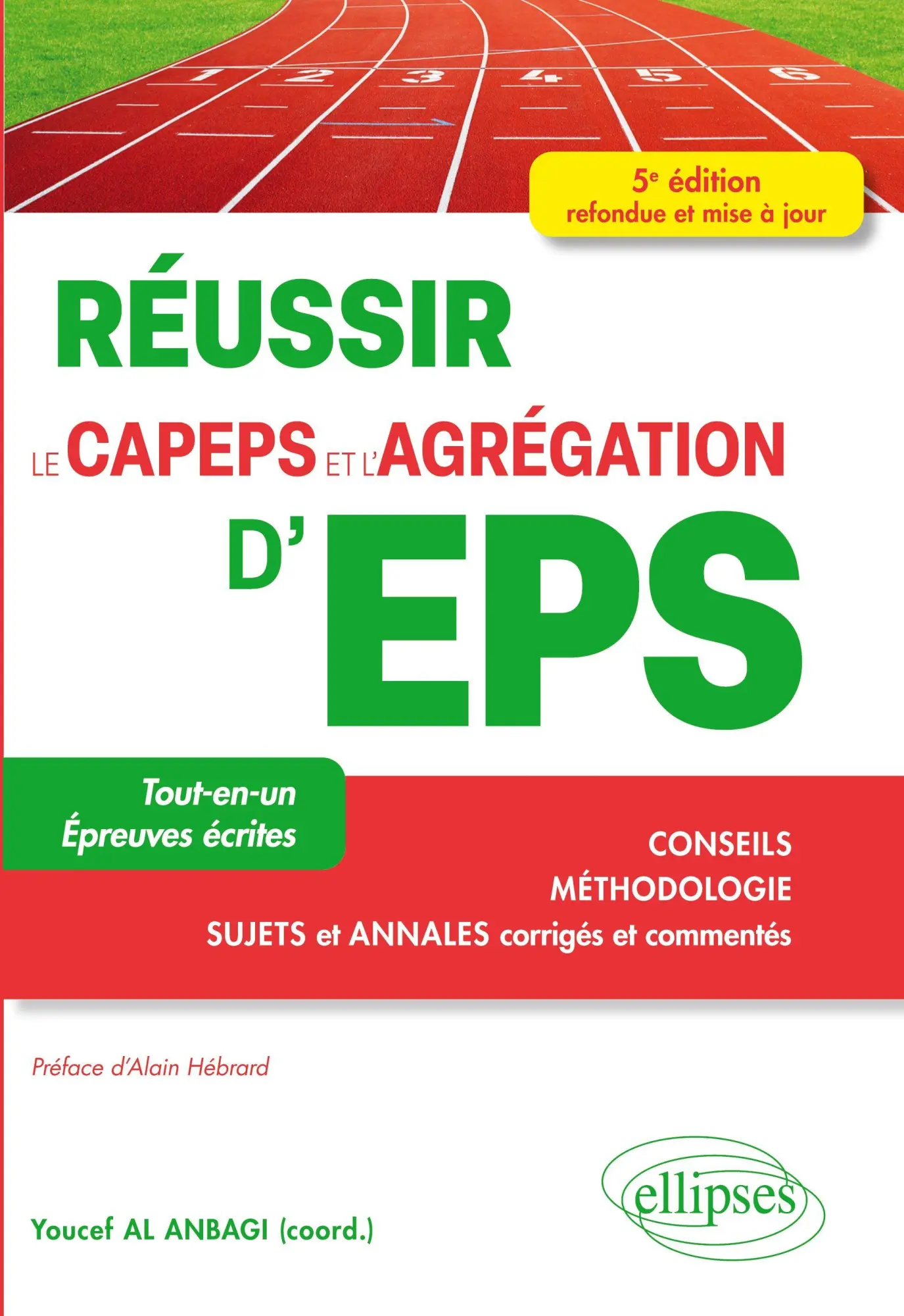 Cover: 9782340103498 | Réussir le CAPEPS et l'agrégation d'Éducation physique et sportive...