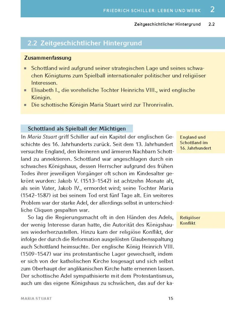 Bild: 9783129303498 | Maria Stuart von Friedrich Schiller | Textanalyse und Interpretation