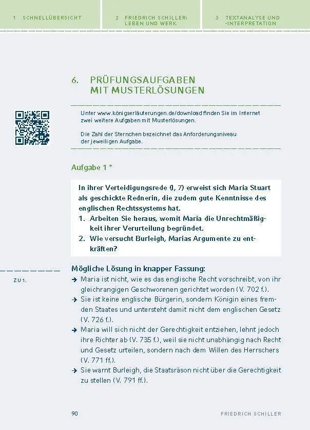 Bild: 9783129303498 | Maria Stuart von Friedrich Schiller | Textanalyse und Interpretation