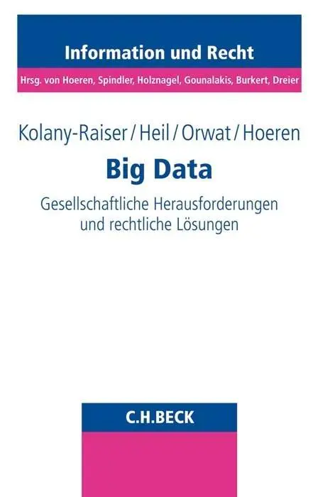 Cover: 9783406743498 | Big Data | Barbara Kolany-Raiser | Taschenbuch | XXI | Deutsch | 2019