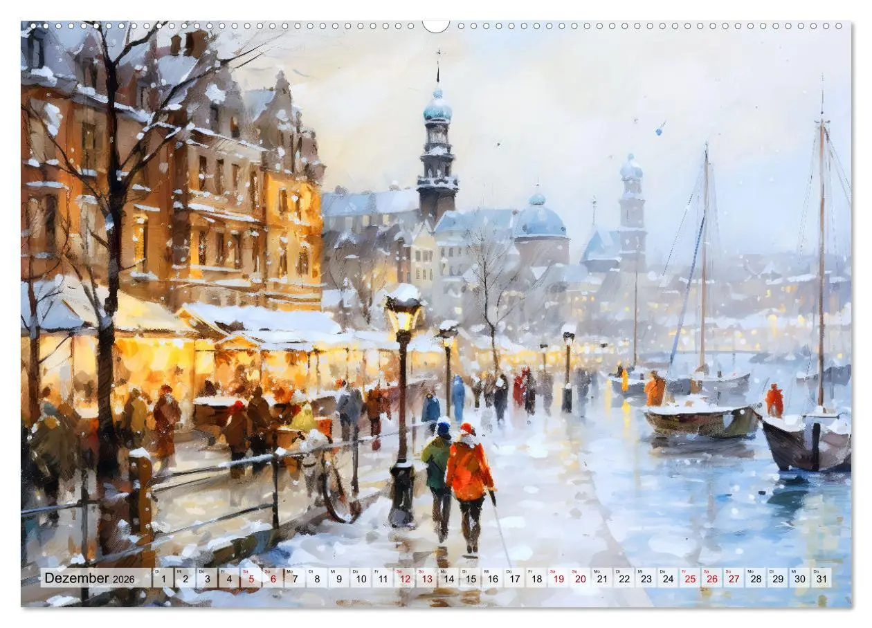 Bild: 9783457473498 | Hafenkante - Ein Leben mit und für den Hafen (Wandkalender 2026 DIN...