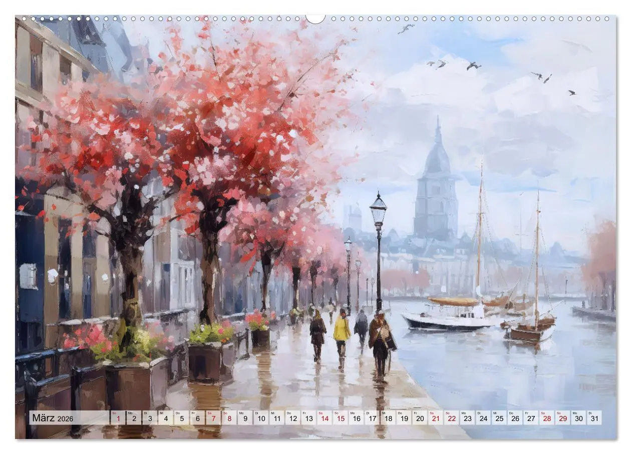 Bild: 9783457473498 | Hafenkante - Ein Leben mit und für den Hafen (Wandkalender 2026 DIN...