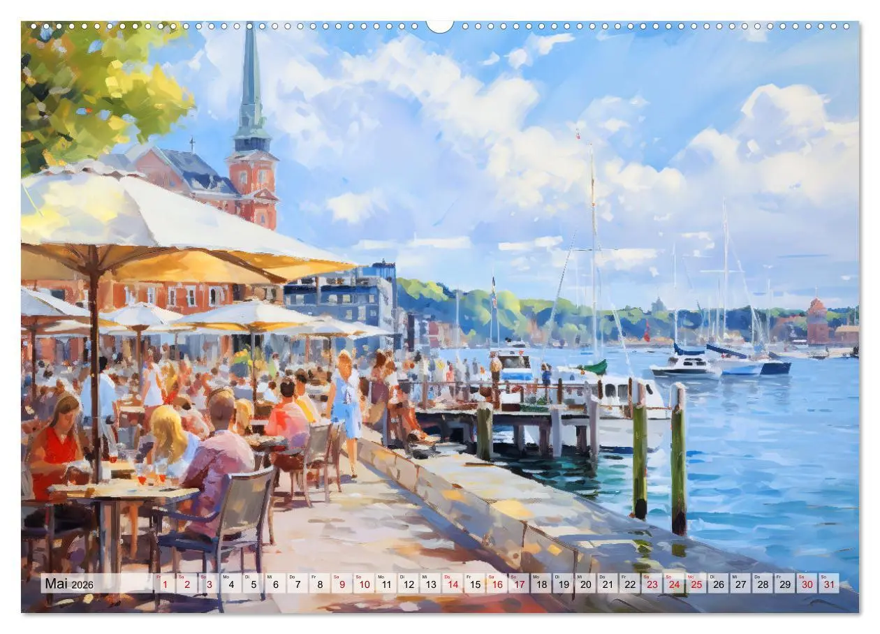 Bild: 9783457473498 | Hafenkante - Ein Leben mit und für den Hafen (Wandkalender 2026 DIN...