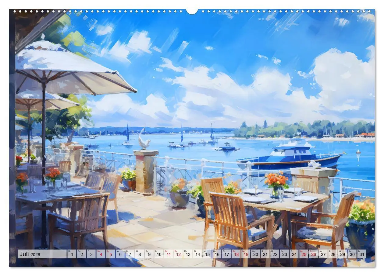 Bild: 9783457473498 | Hafenkante - Ein Leben mit und für den Hafen (Wandkalender 2026 DIN...
