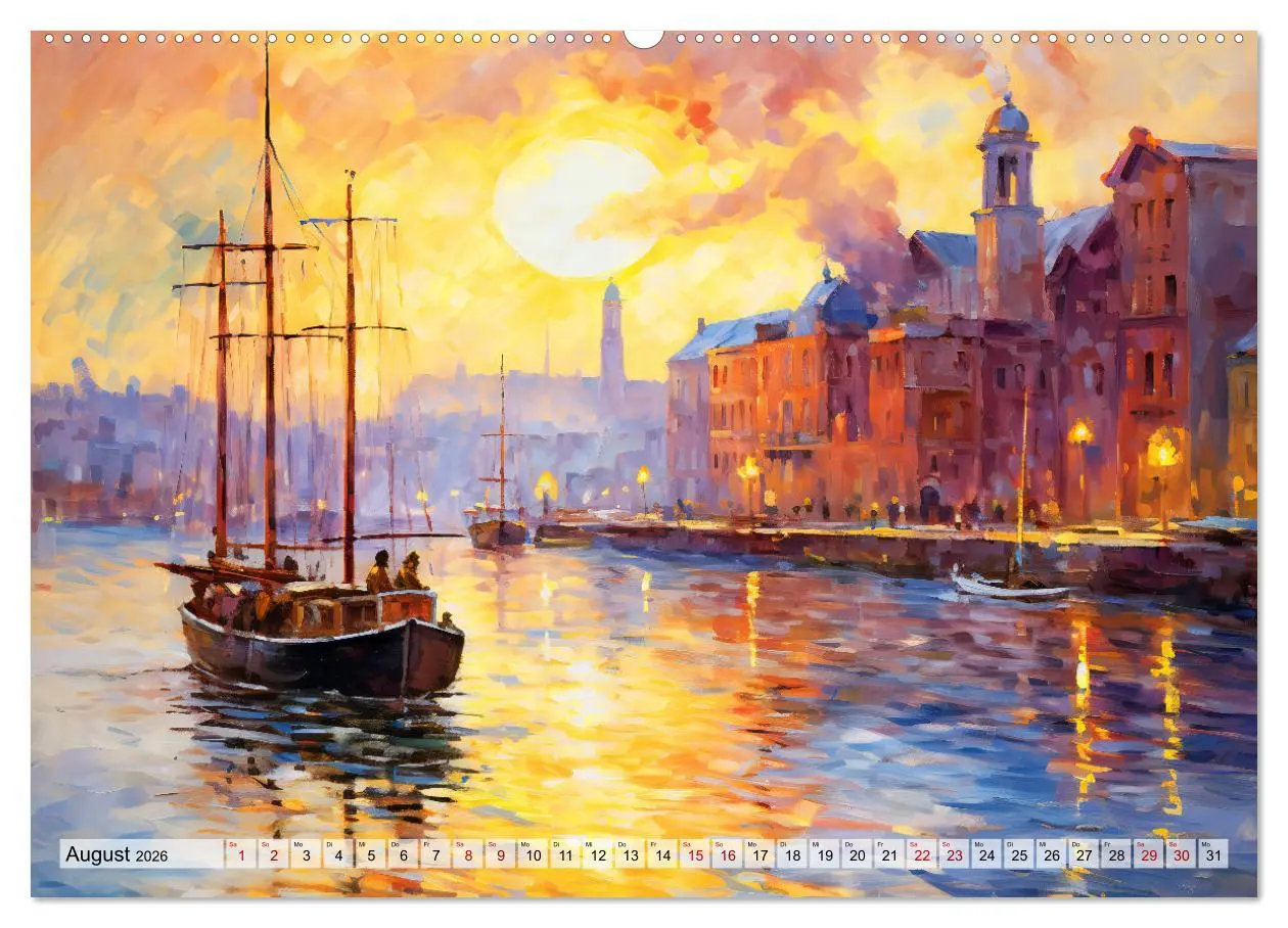 Bild: 9783457473498 | Hafenkante - Ein Leben mit und für den Hafen (Wandkalender 2026 DIN...