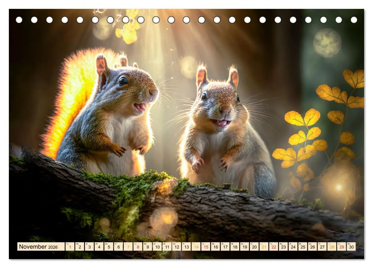 Bild: 9783457543498 | Putzige Tierwelt - gemeinsam die Welt entdecken (Tischkalender 2026...