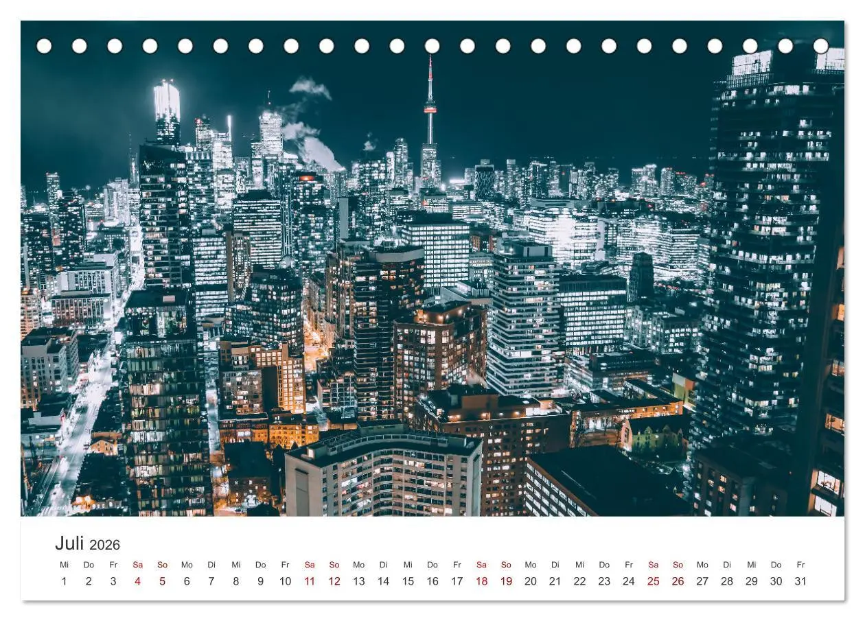 Bild: 9783457613498 | Toronto - Einblicke in eine großartige Stadt. (Tischkalender 2026...