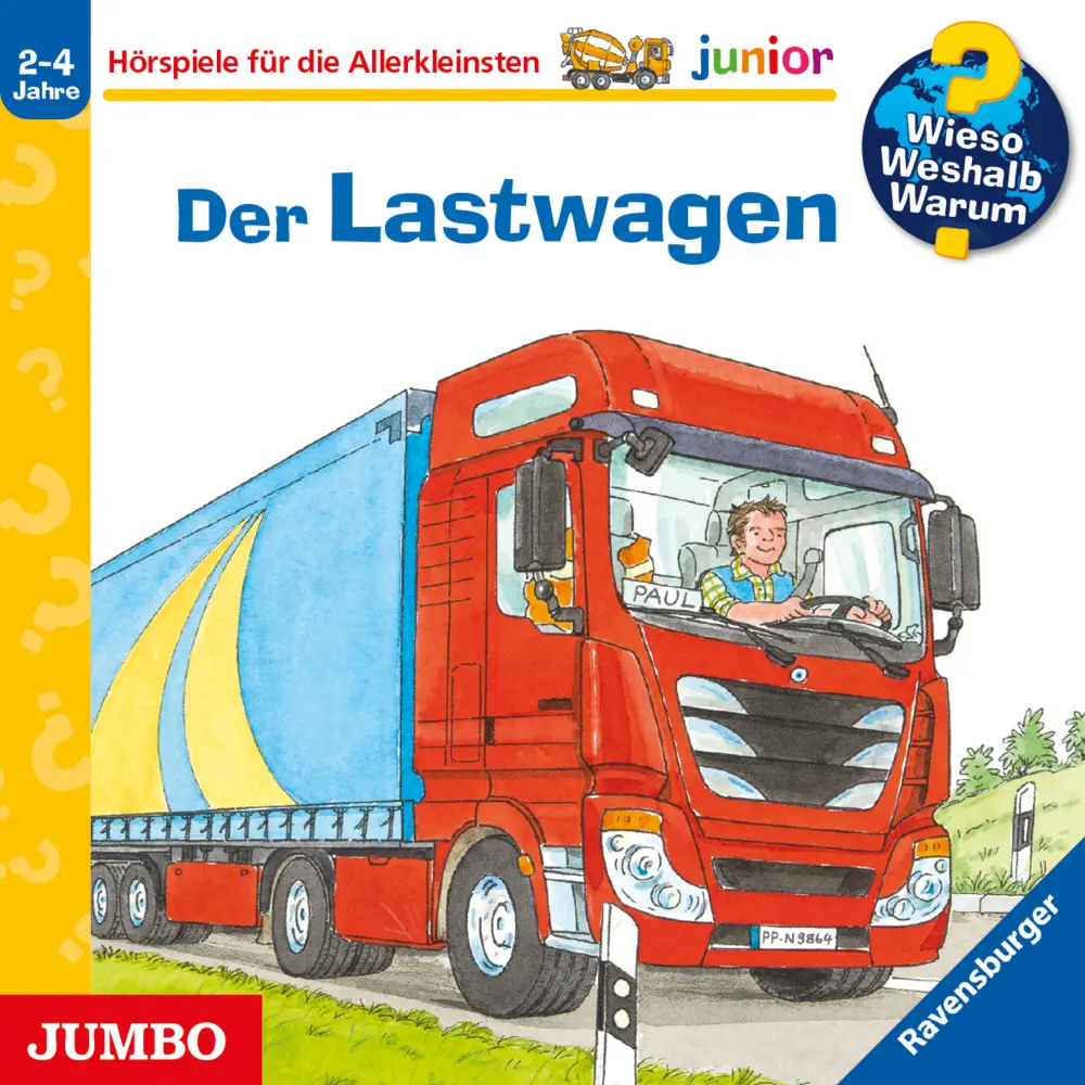 Cover: 9783833743498 | Wieso? Weshalb? Warum? junior. Der Lastwagen, Audio-CD | Andrea Erne