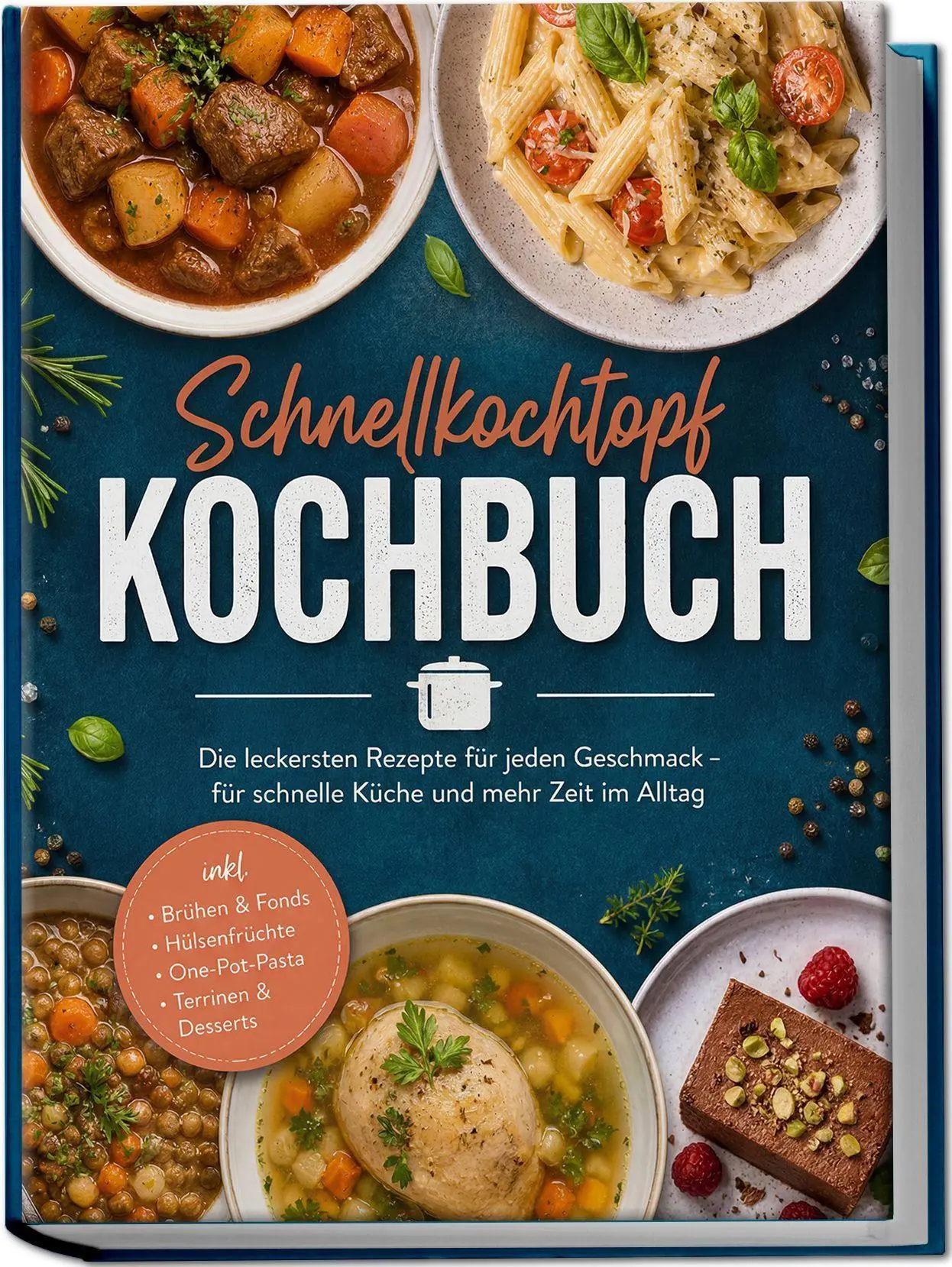 Cover: 9783989103498 | Schnellkochtopf Kochbuch: Die leckersten Rezepte für jeden...