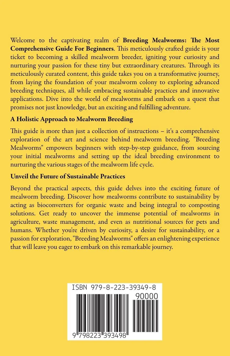 Rückseite: 9798223393498 | Breeding Mealworms | The Most Comprehensive Guide For Beginners | B