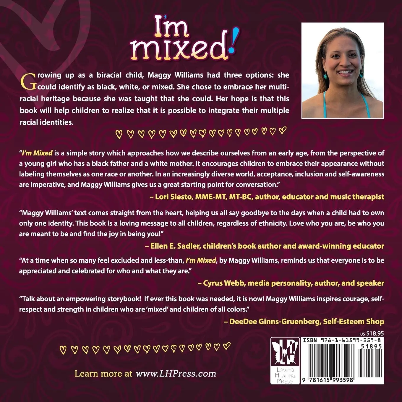 Rückseite: 9781615993598 | I'm Mixed! | Maggy Williams | Taschenbuch | Kartoniert / Broschiert