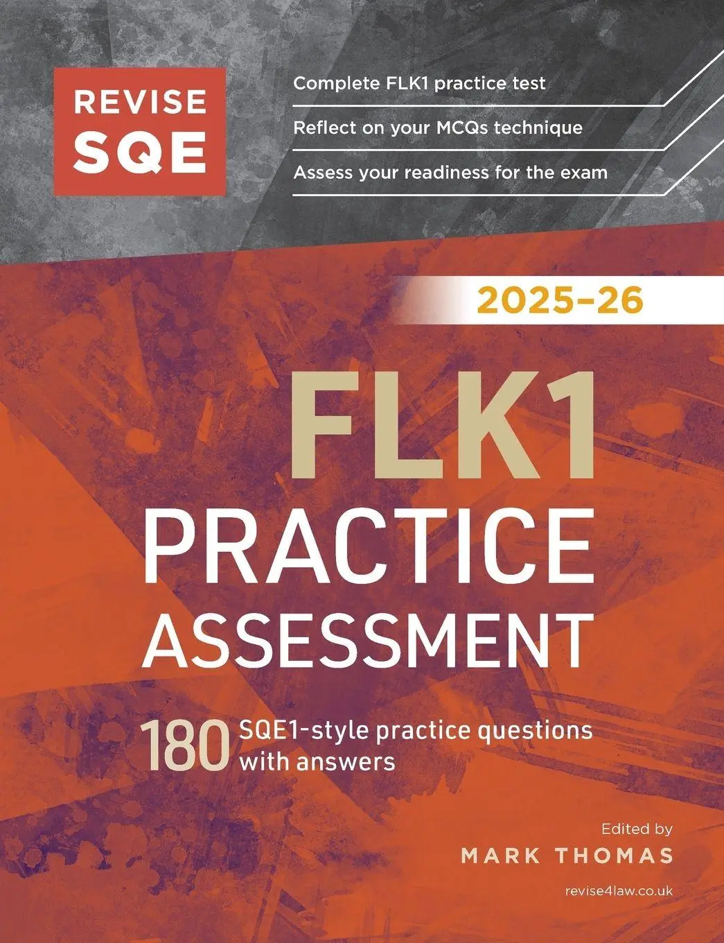 Cover: 9781917183598 | Revise SQE FLK1 Practice Assessment 2025-26 | Mark Thomas | Buch