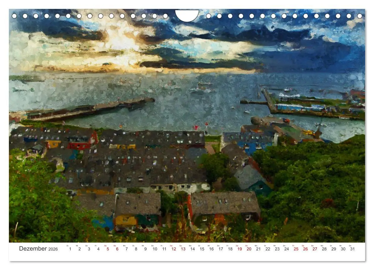 Bild: 9783457603598 | Nordseeinsel Helgoland - Ansichten der Insel in Acryl (Wandkalender...