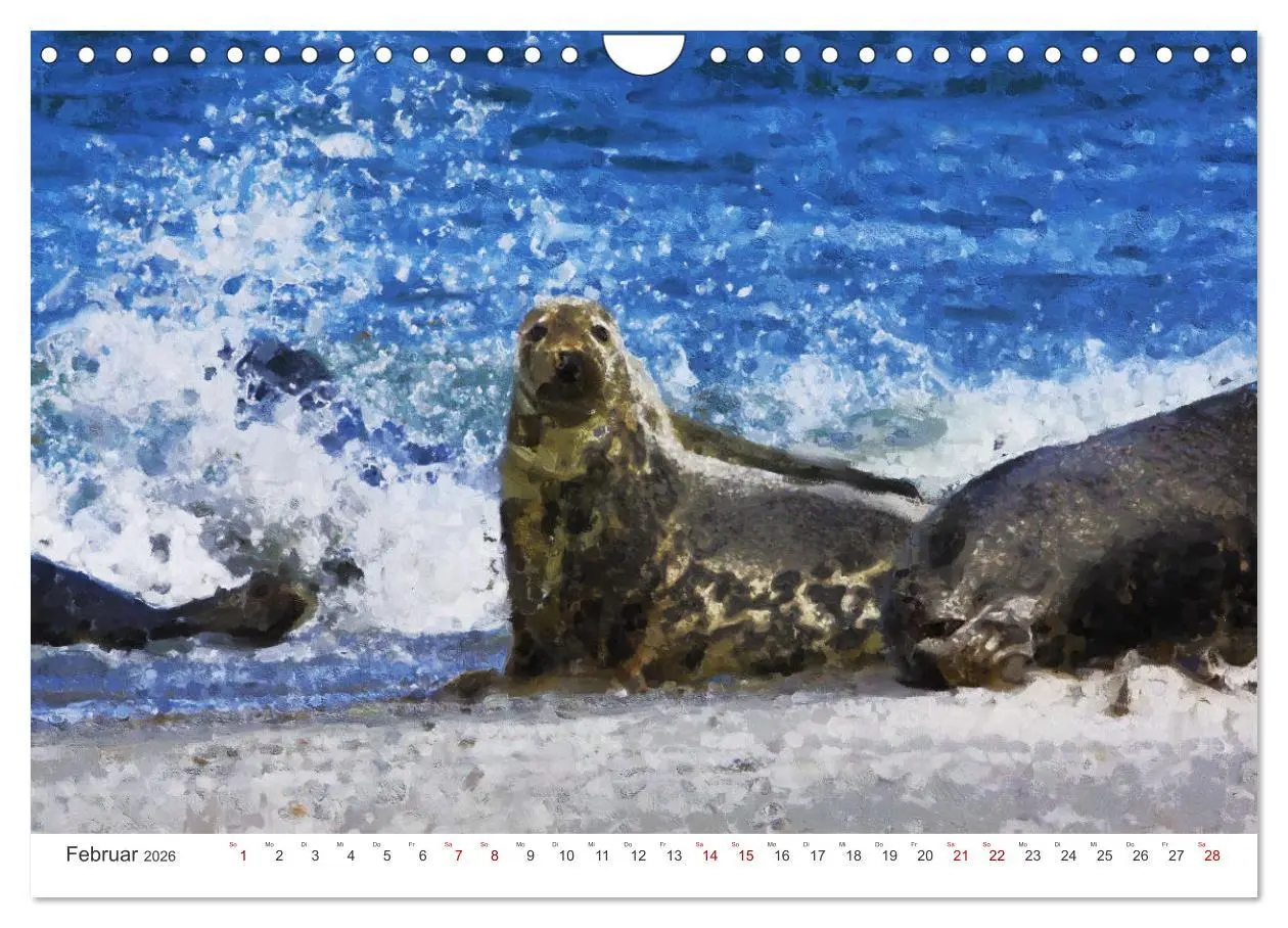 Bild: 9783457603598 | Nordseeinsel Helgoland - Ansichten der Insel in Acryl (Wandkalender...