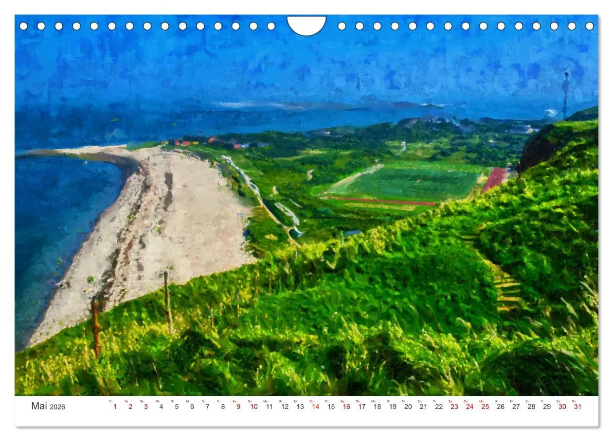 Bild: 9783457603598 | Nordseeinsel Helgoland - Ansichten der Insel in Acryl (Wandkalender...