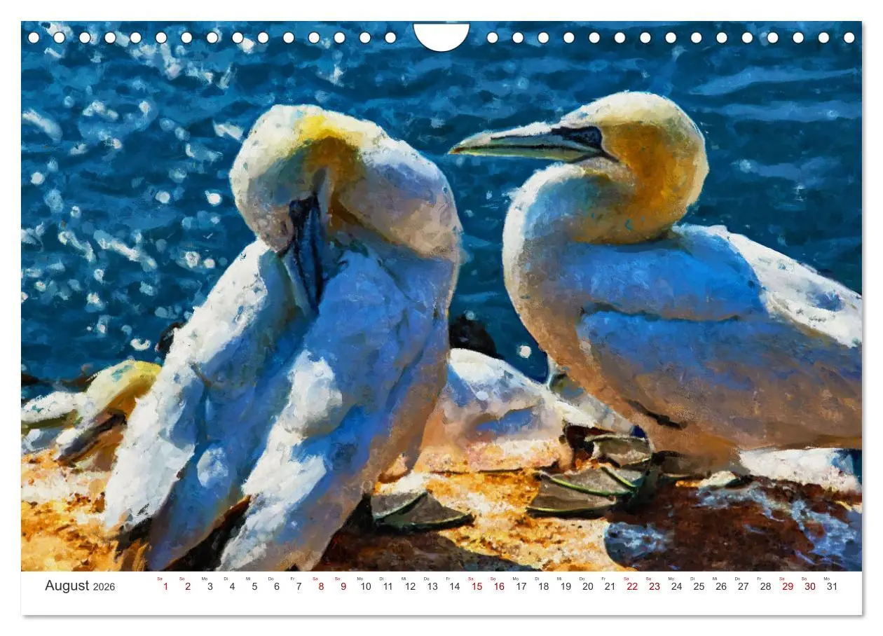 Bild: 9783457603598 | Nordseeinsel Helgoland - Ansichten der Insel in Acryl (Wandkalender...