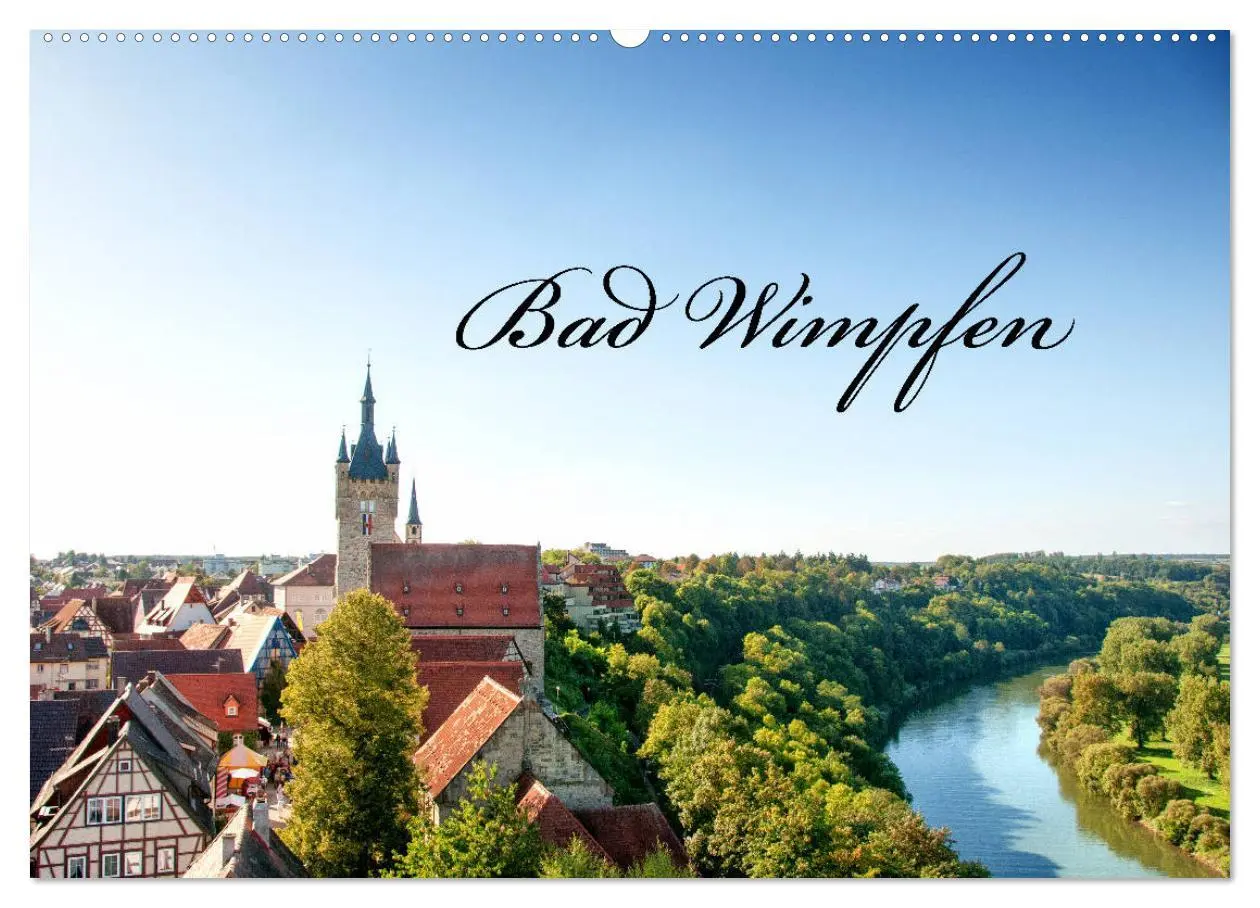 Cover: 9783457773598 | Bad Wimpfen. (Wandkalender 2026 DIN A2 quer), CALVENDO Monatskalender