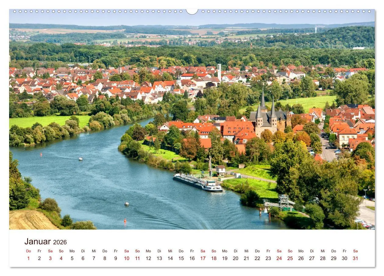 Bild: 9783457773598 | Bad Wimpfen. (Wandkalender 2026 DIN A2 quer), CALVENDO Monatskalender