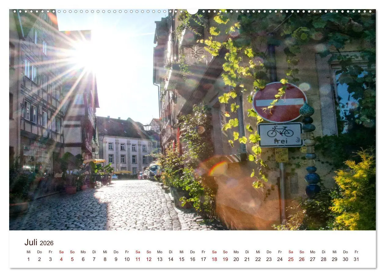 Bild: 9783457773598 | Bad Wimpfen. (Wandkalender 2026 DIN A2 quer), CALVENDO Monatskalender