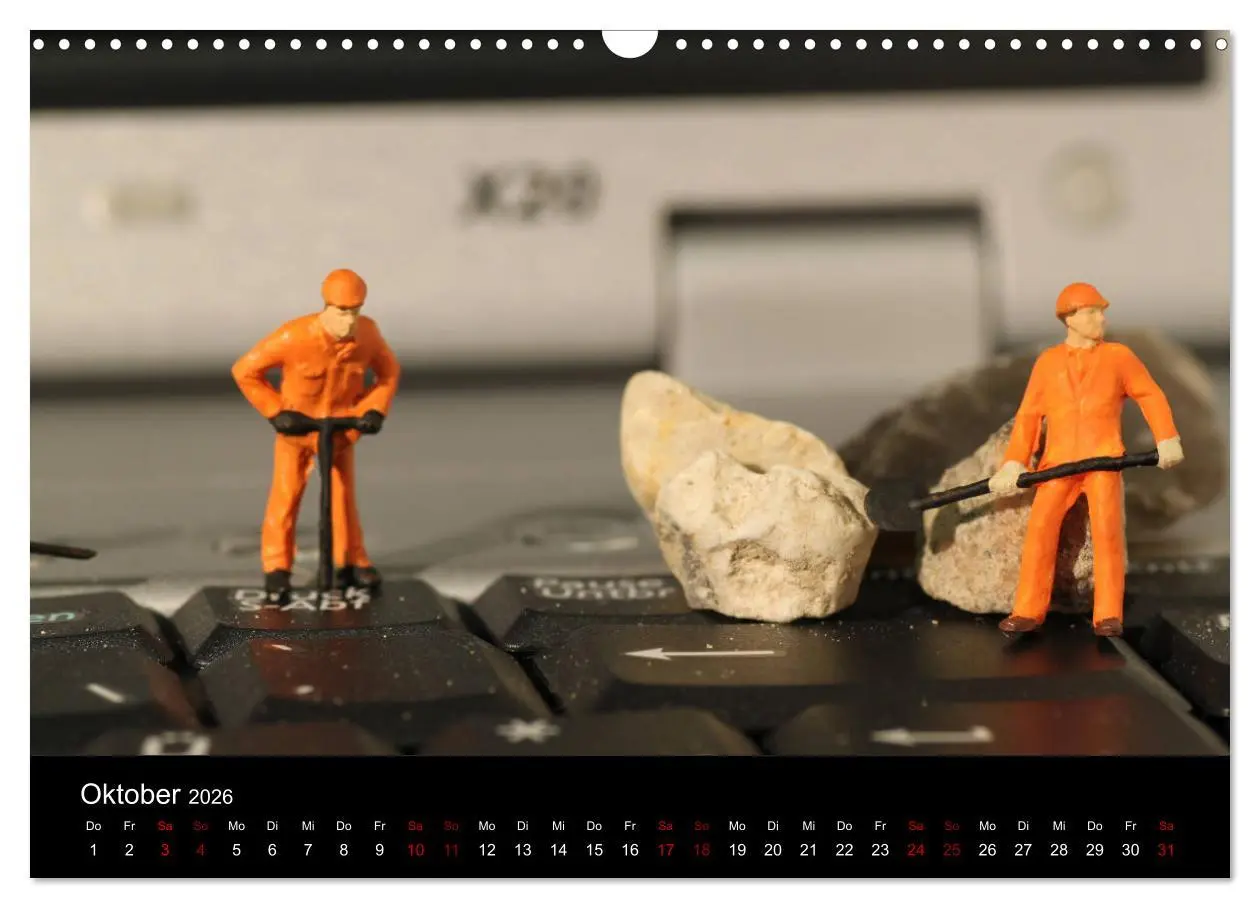 Bild: 9783457843598 | Miniaturen - Klein ganz groß (Wandkalender 2026 DIN A3 quer),...