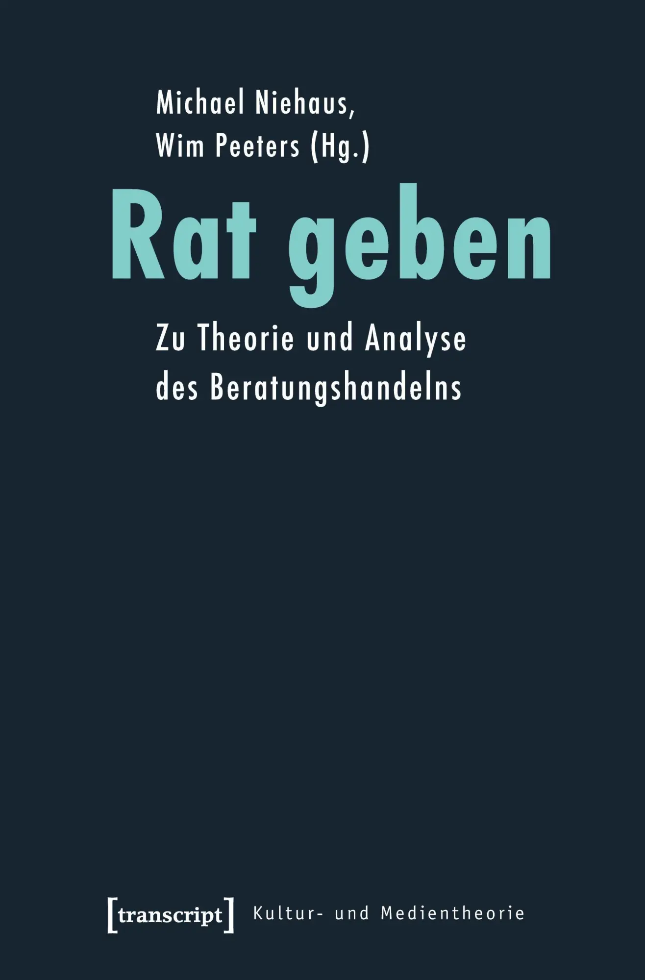 Cover: 9783837623598 | Rat geben | Michael Niehaus | Taschenbuch | 328 S. | Deutsch | 2025