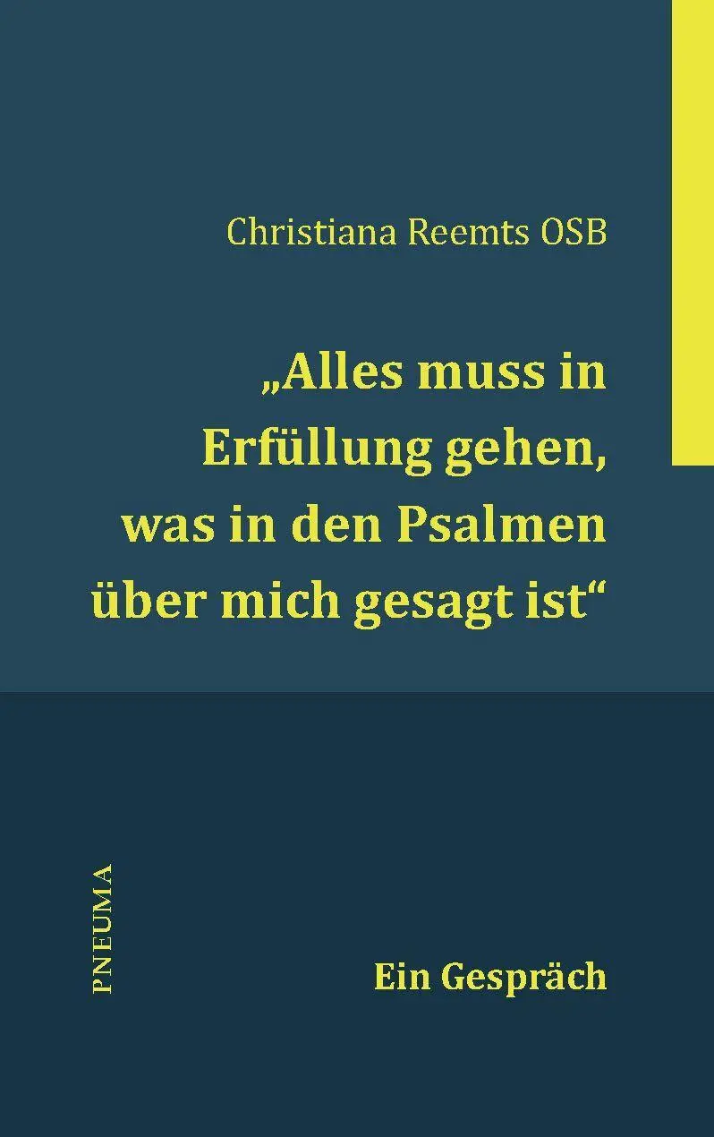 Cover: 9783942013598 | "Alles muss in Erfüllung gehen, was in den Psalmen über mich gesagt...