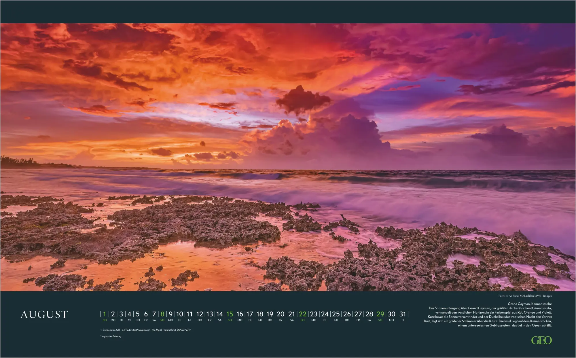 Bild: 4069095013698 | GEO Meer 2027 | Neumann Verlage GmbH &amp; Co KG | Kalender | GEO Kalender
