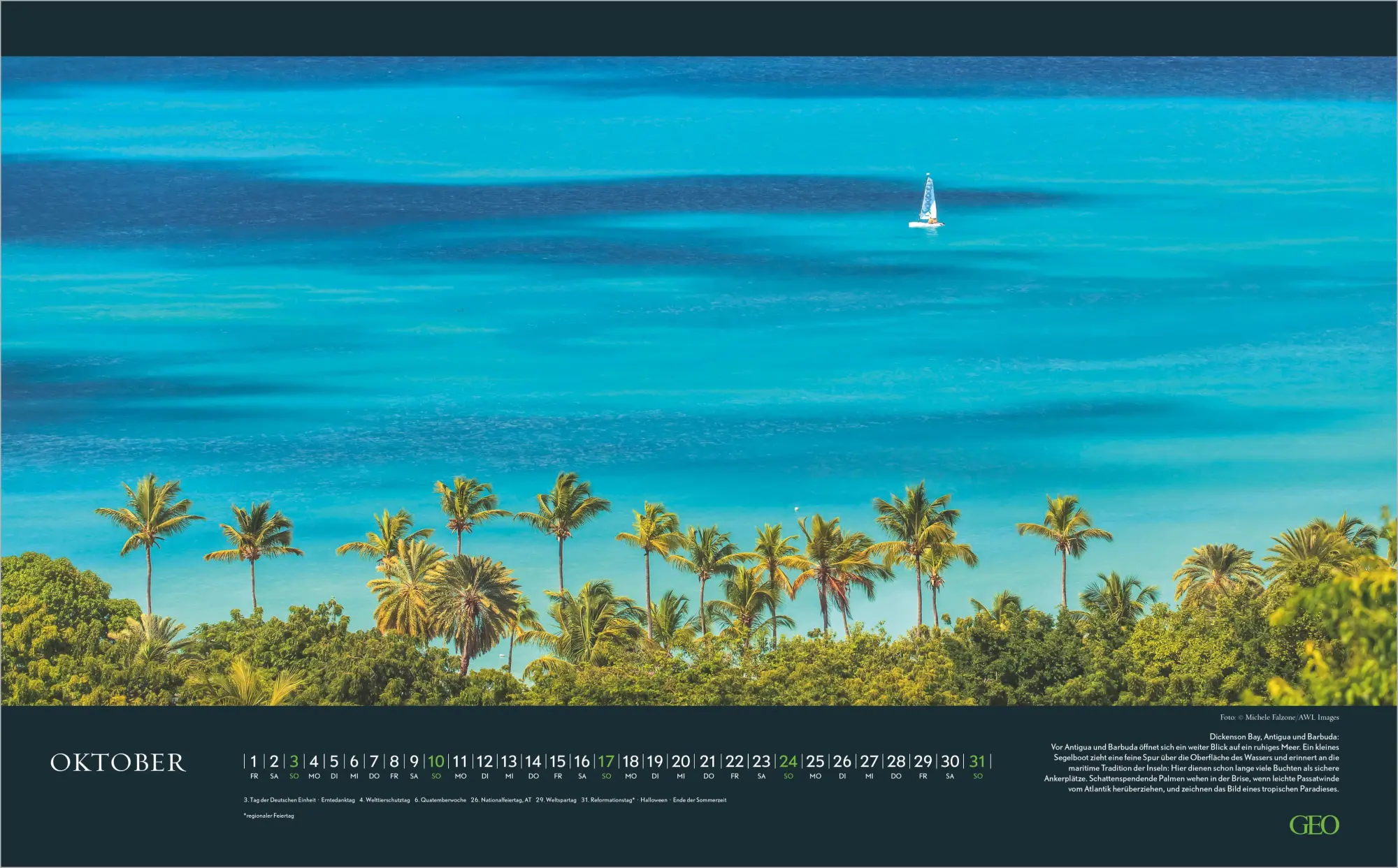 Bild: 4069095013698 | GEO Meer 2027 | Neumann Verlage GmbH &amp; Co KG | Kalender | GEO Kalender