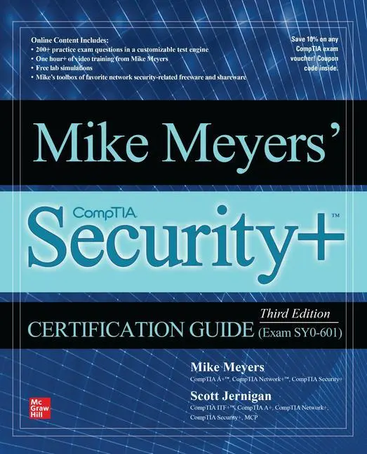 Cover: 9781260473698 | Mike Meyers' CompTIA Security+ Certification Guide, Third Edition...