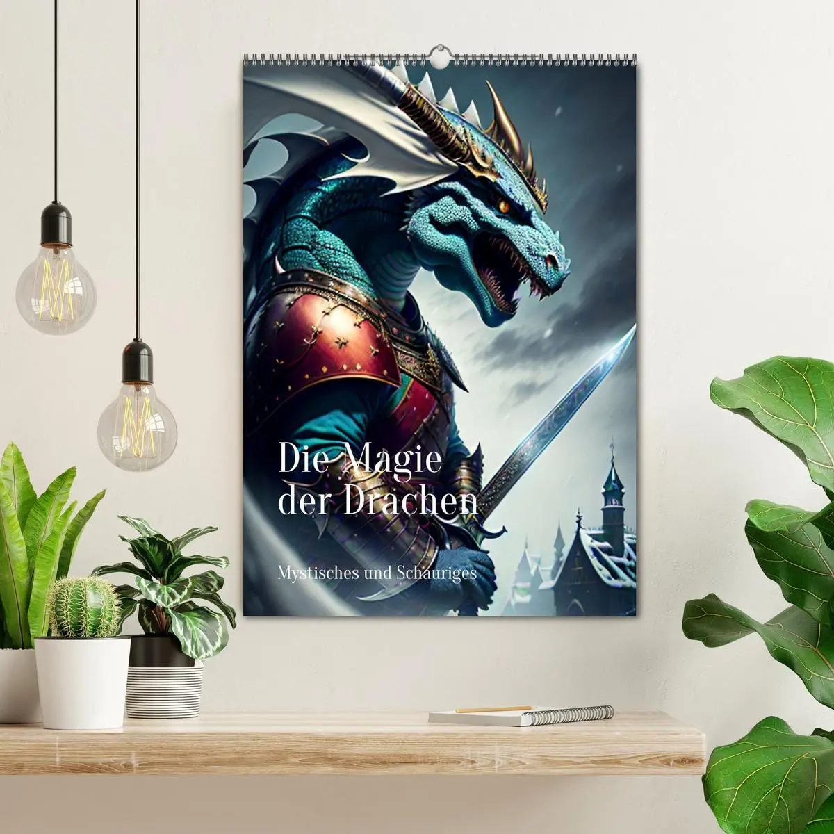 Bild: 9783516303698 | Die Magie der Drachen - Mystisches und Schauriges (Wandkalender...