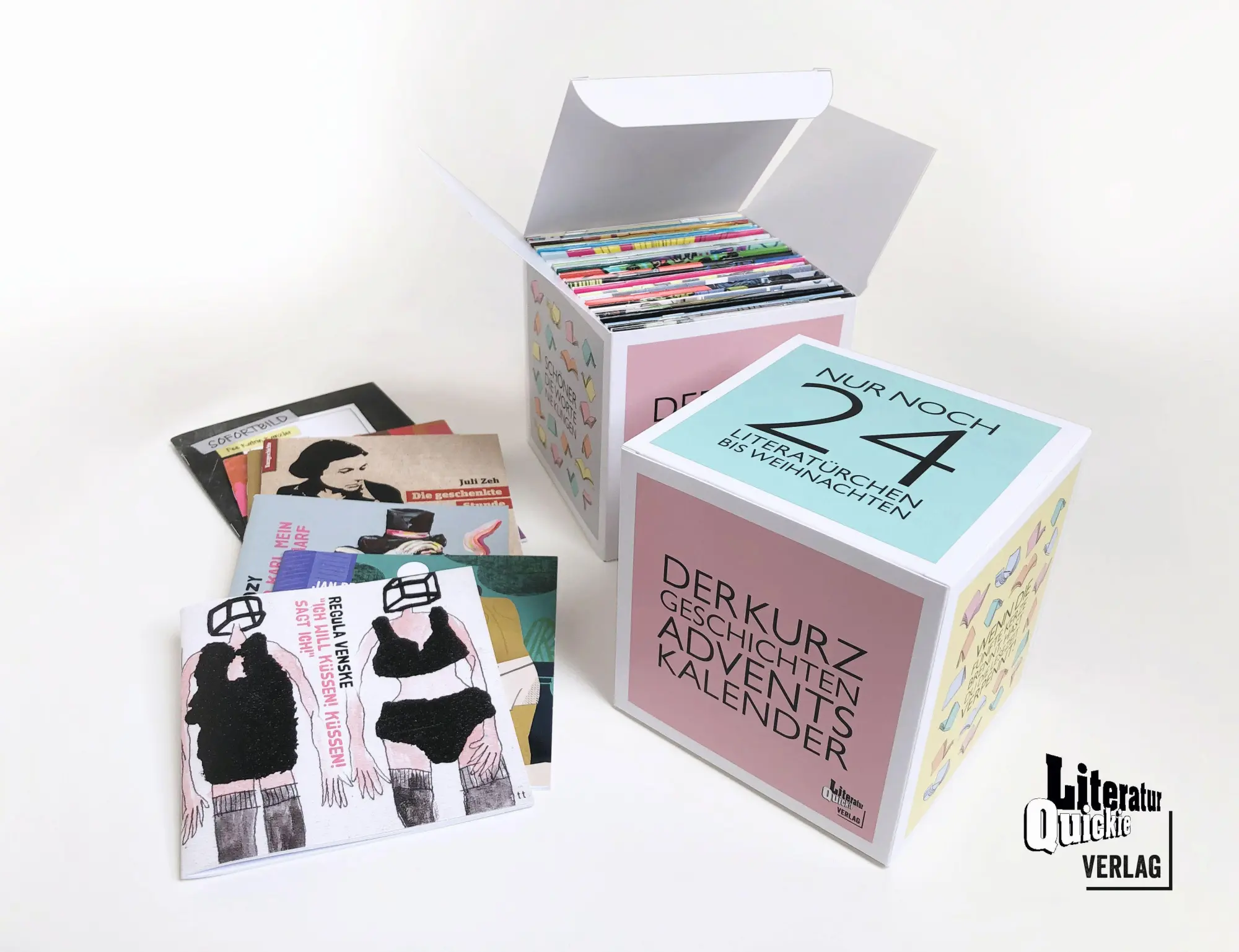 Cover: 9783945453698 | Der Kurzgeschichten Adventskalender 2. 24 Bände in Box | Probsthayn