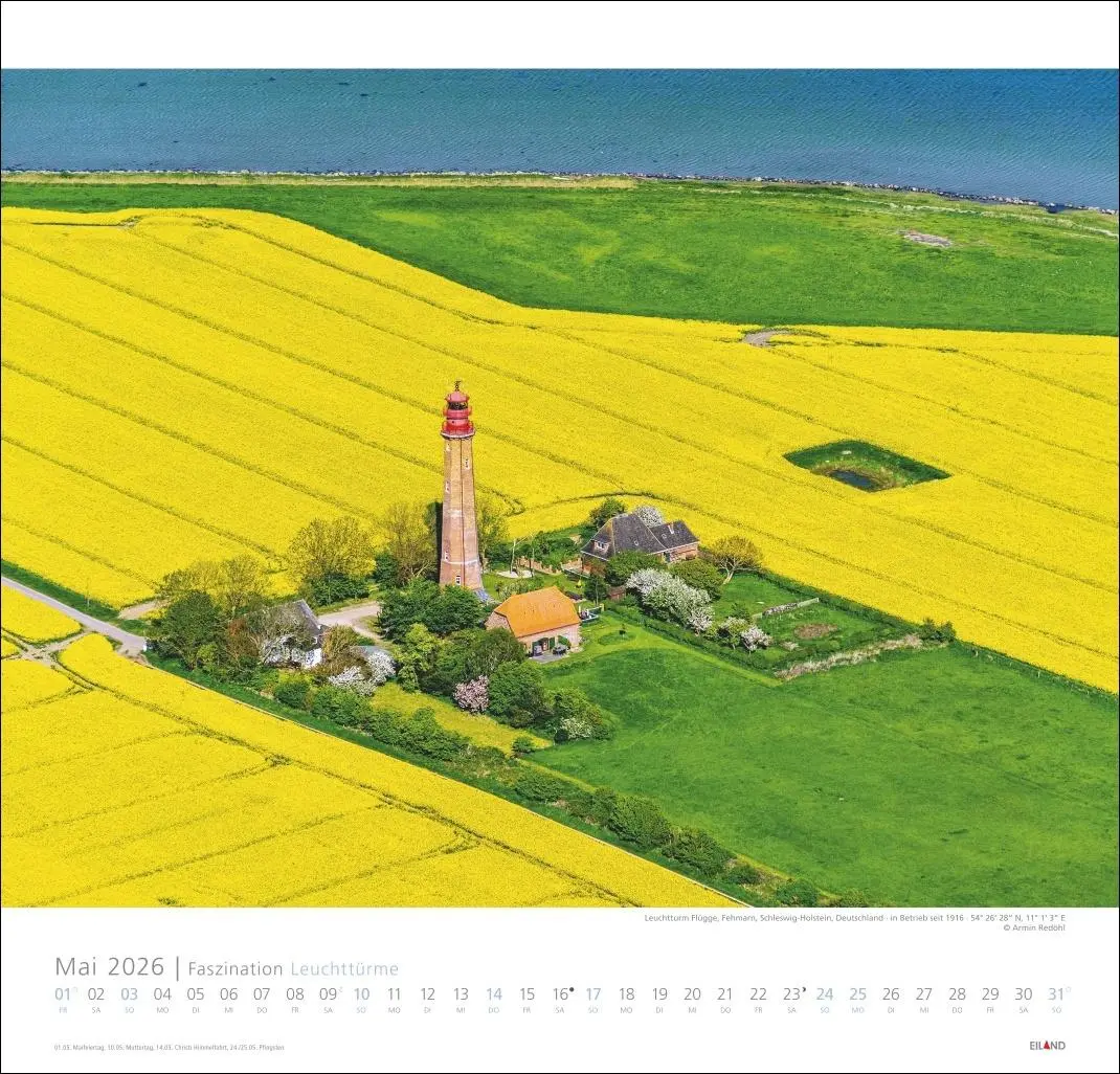 Bild: 9783964023698 | Faszination Leuchttürme Edition Kalender 2026 - An den Grenzen der...