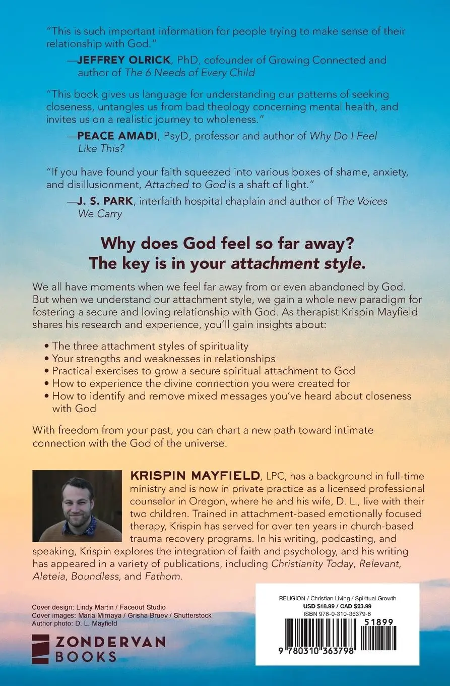 Rückseite: 9780310363798 | Attached to God | A Practical Guide to Deeper Spiritual Experience