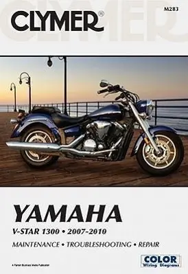 Cover: 9781599693798 | Yamaha V-Star 1300 Series Motorcycle (2007-2010) Service Repair Manual