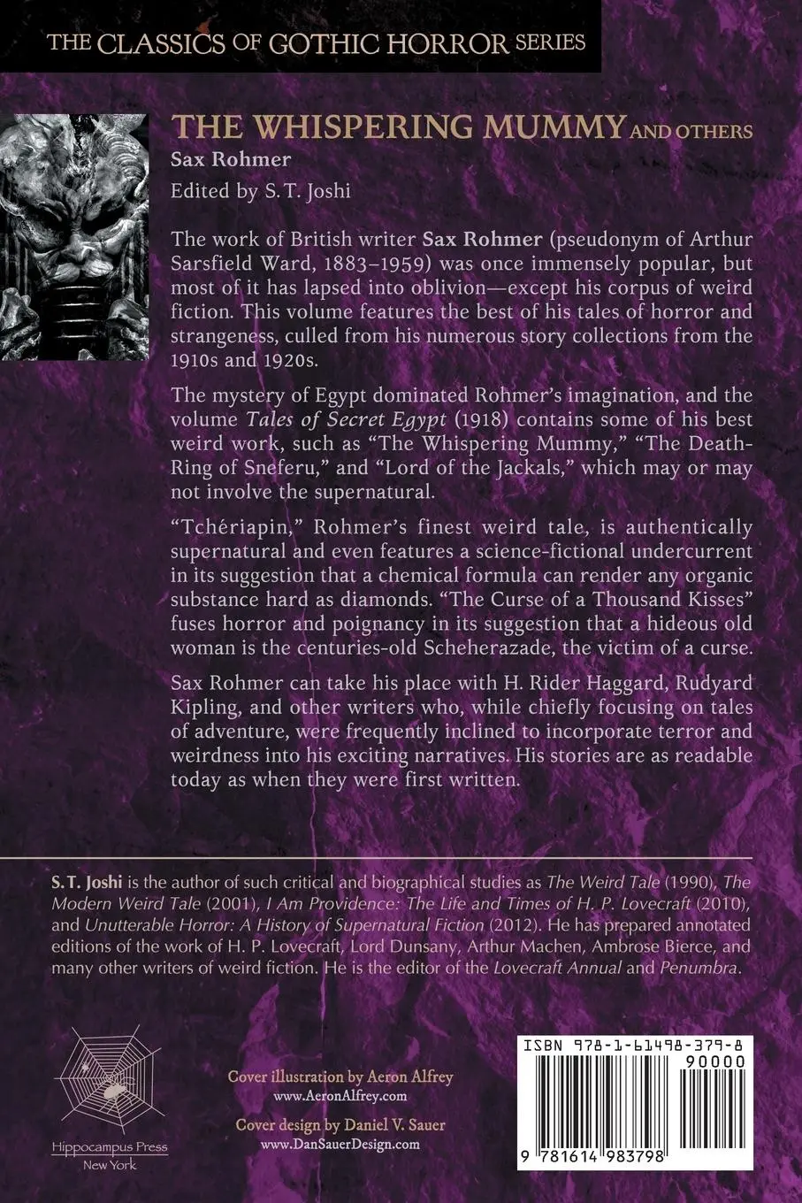 Rückseite: 9781614983798 | The Whispering Mummy and Others | Sax Rohmer | Taschenbuch | Englisch