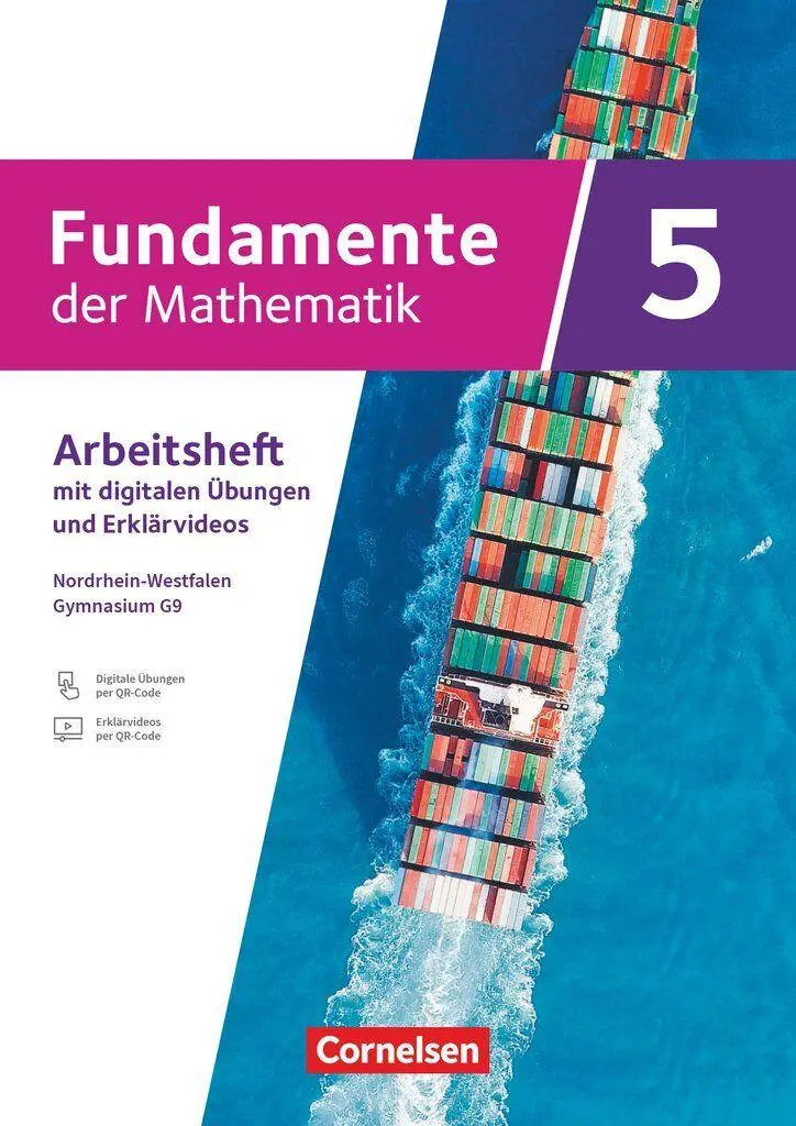 Cover: 9783060043798 | Fundamente der Mathematik 5. Schuljahr - Nordrhein-Westfalen -...