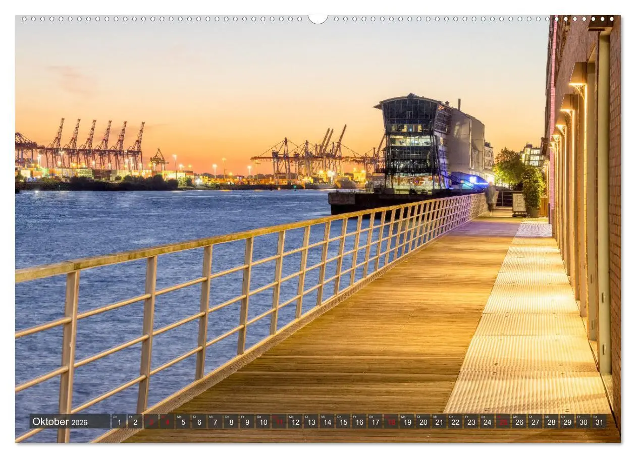 Bild: 9783457513798 | Hamburg - Die Weltstadt an der Waterkant (Wandkalender 2026 DIN A2...
