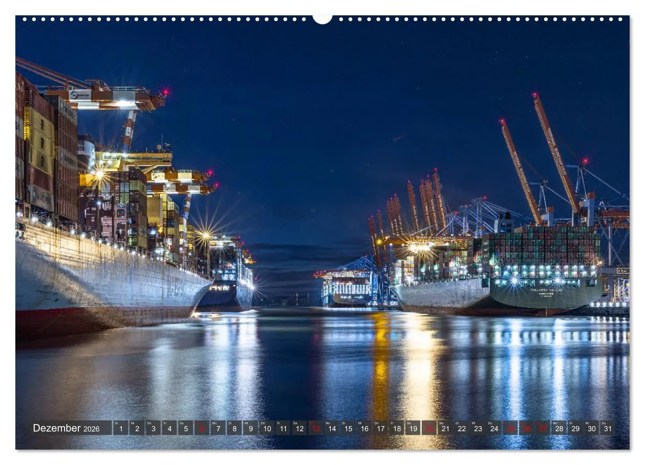 Bild: 9783457513798 | Hamburg - Die Weltstadt an der Waterkant (Wandkalender 2026 DIN A2...