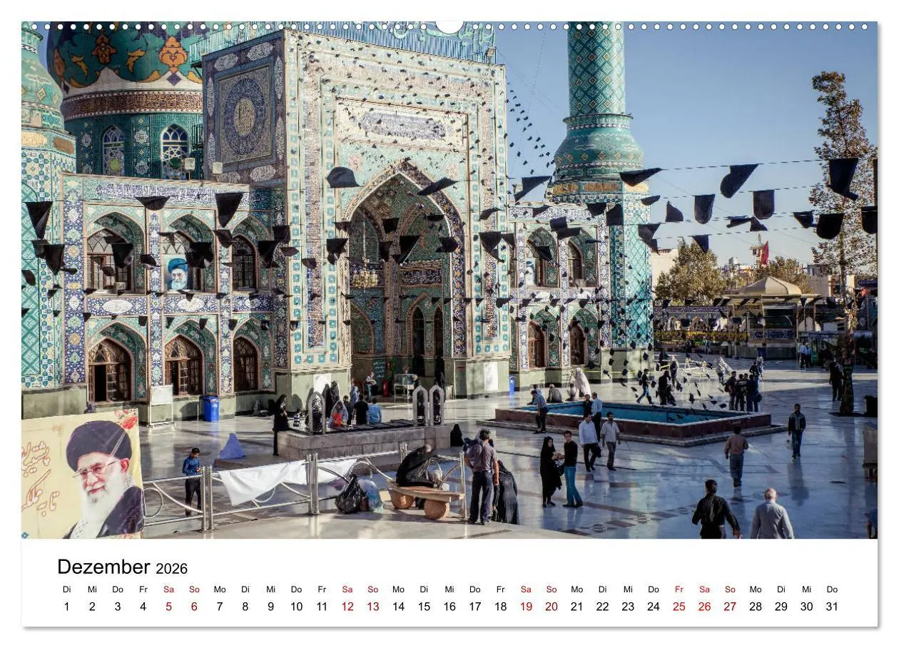 Bild: 9783457753798 | Rundreise Iran (Wandkalender 2026 DIN A2 quer), CALVENDO...