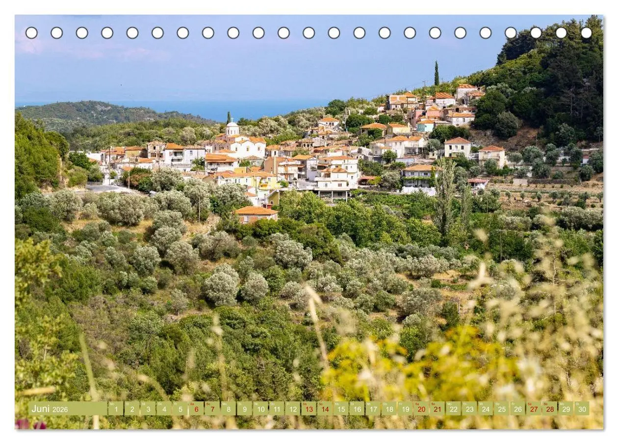 Bild: 9783516603798 | Samos. Griechische Inselschönheit (Tischkalender 2026 DIN A5 quer),...