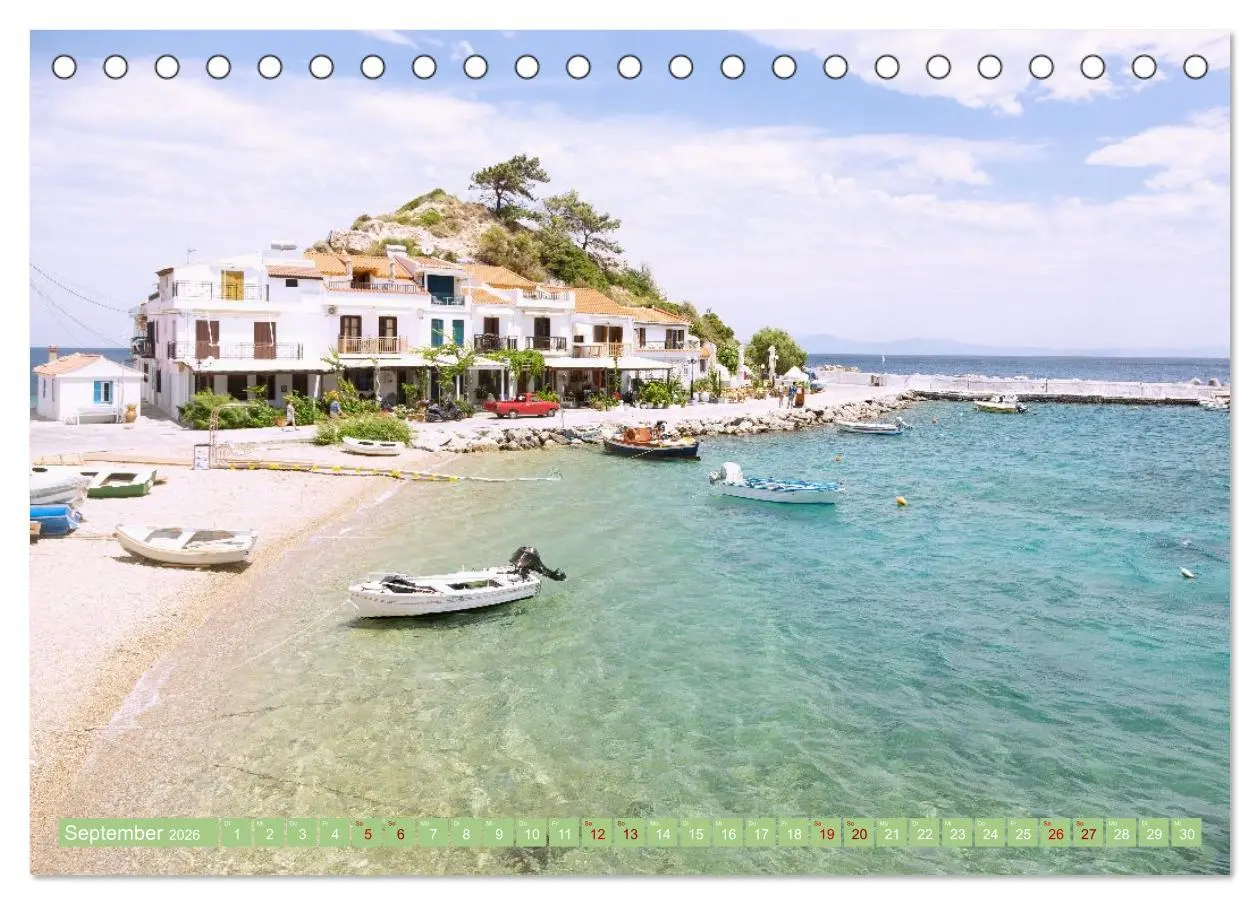 Bild: 9783516603798 | Samos. Griechische Inselschönheit (Tischkalender 2026 DIN A5 quer),...