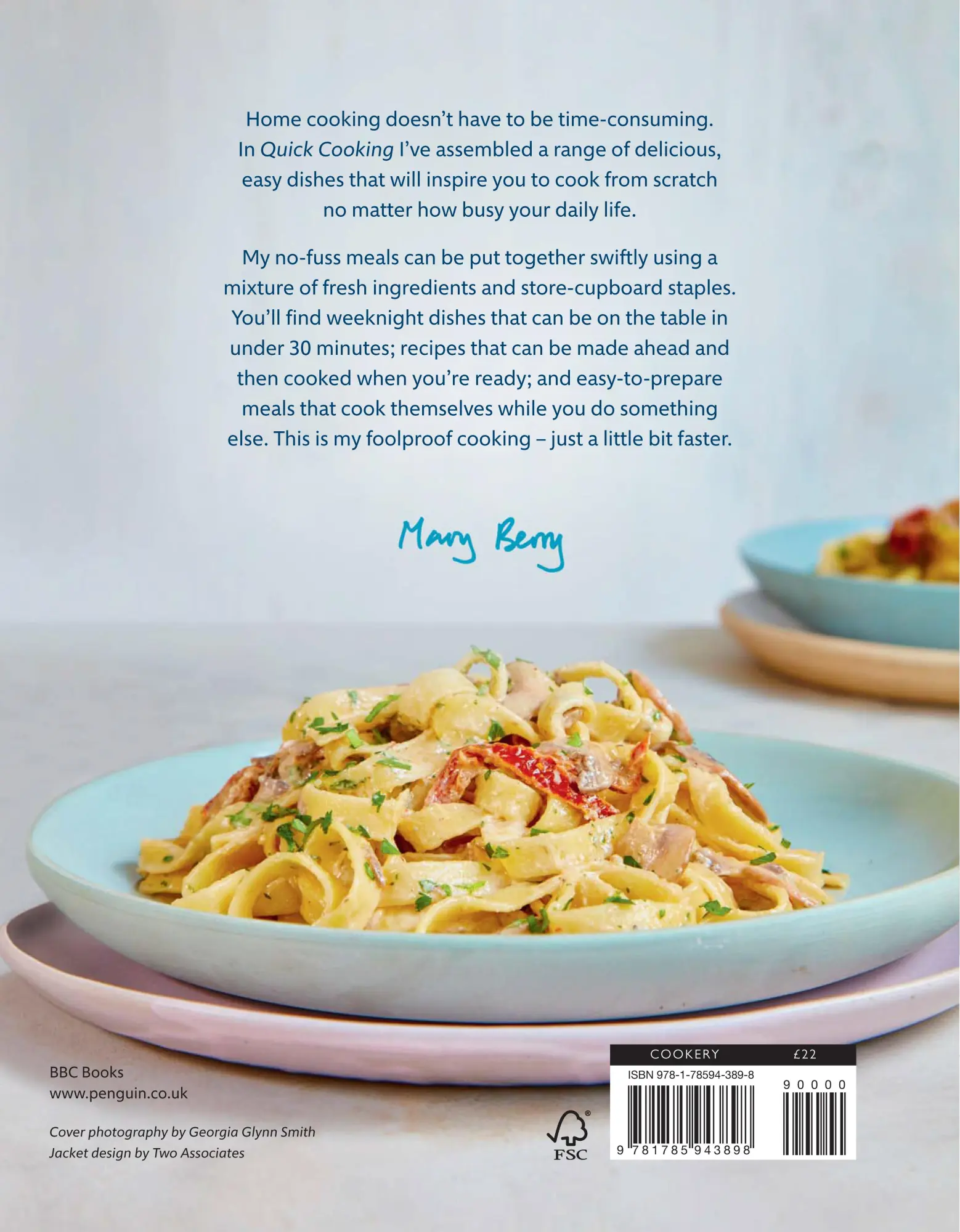 Rückseite: 9781785943898 | Mary Berry Quick Cooking | Mary Berry | Buch | Gebunden | Englisch