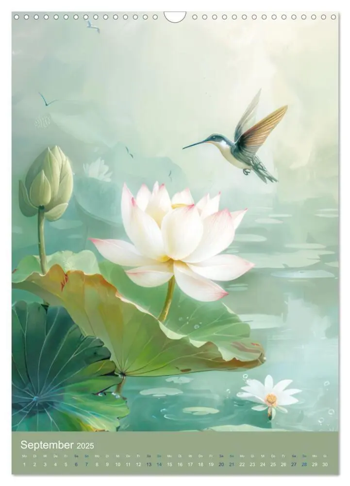 Bild: 9783457123898 | Tiere und Natur - Asienstil (Wandkalender 2025 DIN A3 hoch),...