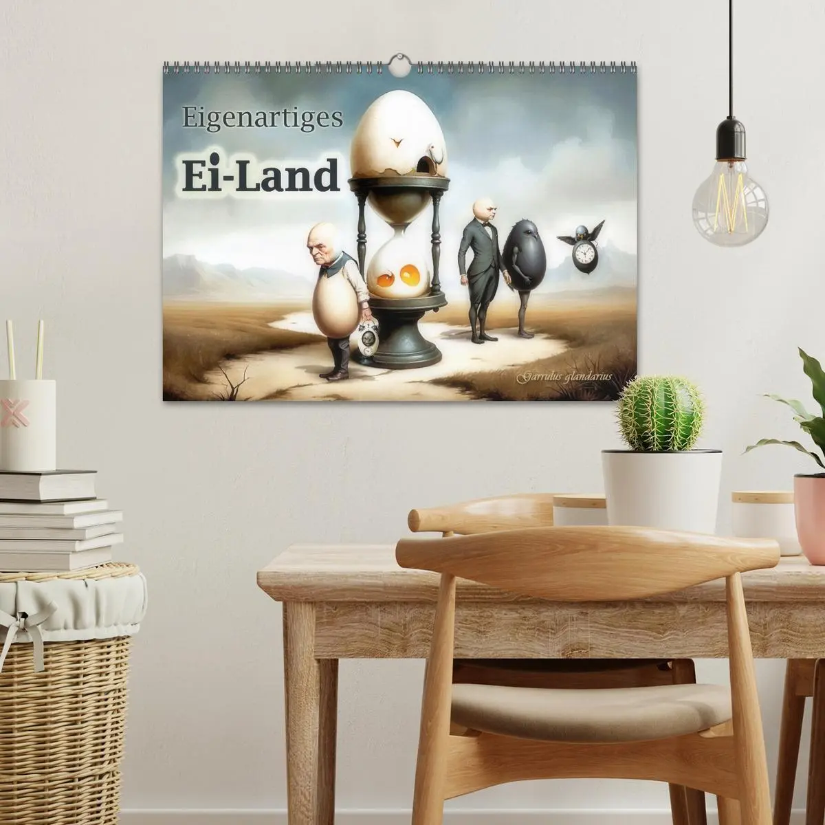 Bild: 9783457363898 | Eigenartiges Ei-Land (Wandkalender 2026 DIN A3 quer), CALVENDO...