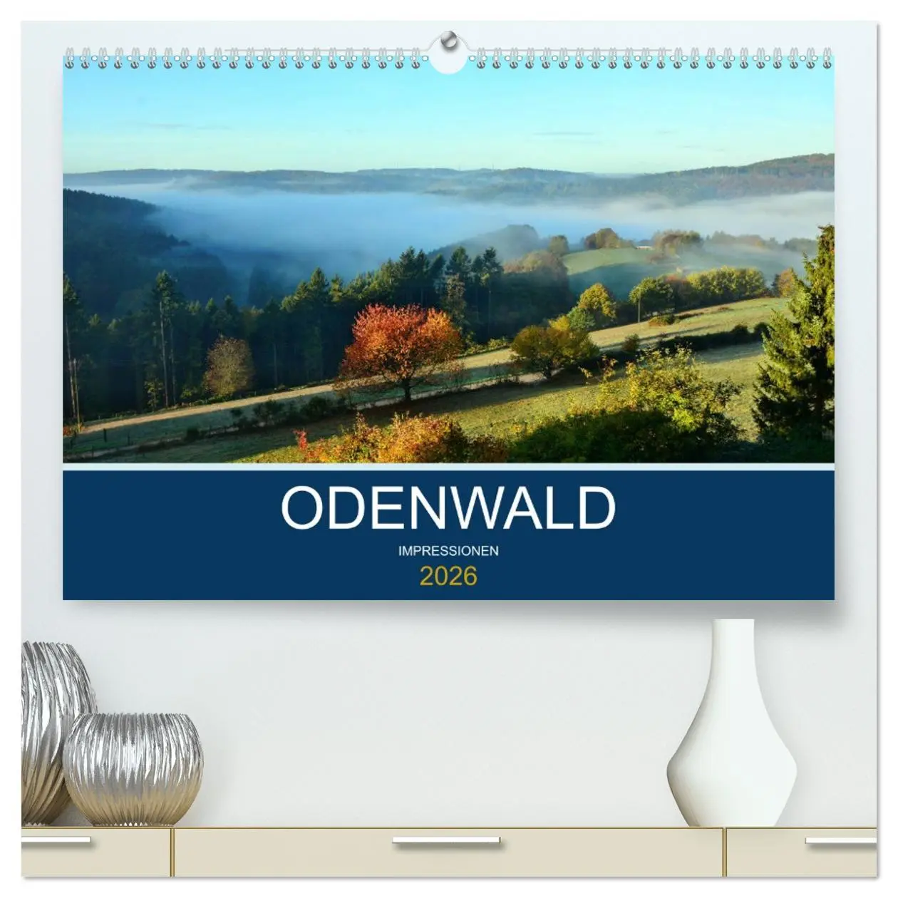 Cover: 9783457743898 | Odenwald - Impressionen (hochwertiger Premium Wandkalender 2026 DIN...