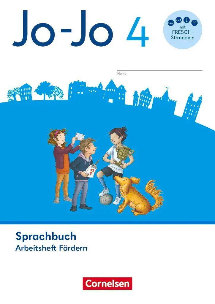 Cover: 9783464813898 | Jo-Jo Sprachbuch 4. Schuljahr - Allgemeine Ausgabe 2024 -...