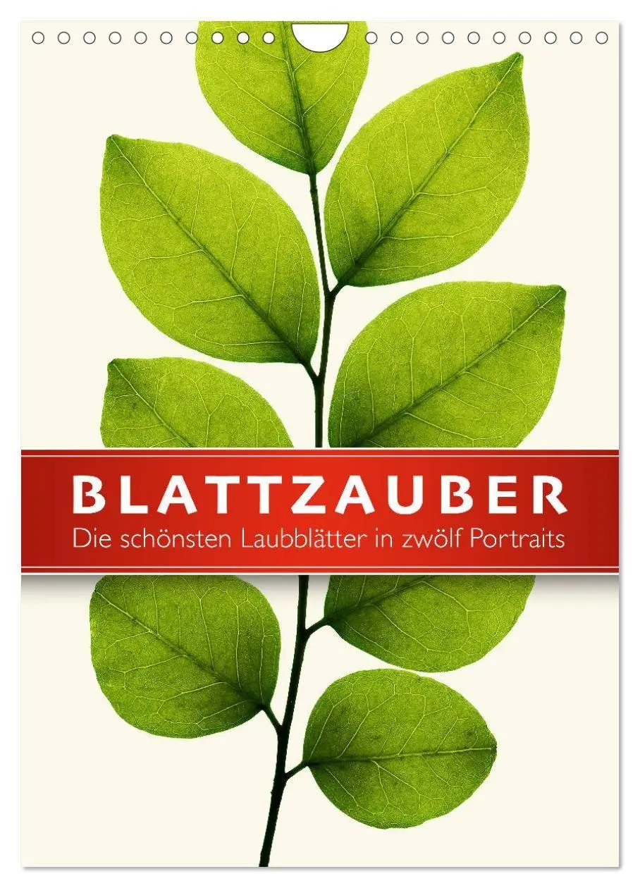 Cover: 9783569853898 | Blattzauber (Wandkalender 2027 DIN A4 hoch), CALVENDO Monatskalender