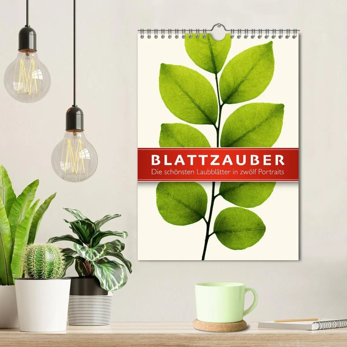 Bild: 9783569853898 | Blattzauber (Wandkalender 2027 DIN A4 hoch), CALVENDO Monatskalender