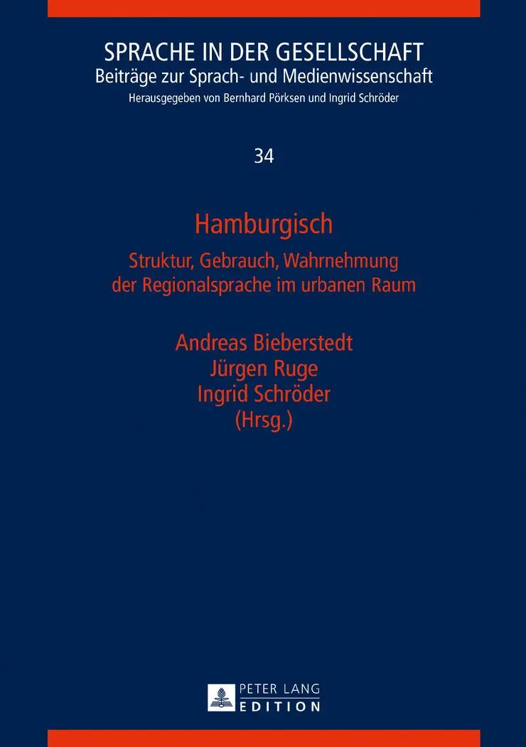 Cover: 9783631673898 | Hamburgisch | Andreas Bieberstedt (u. a.) | Buch | Gebunden | Deutsch