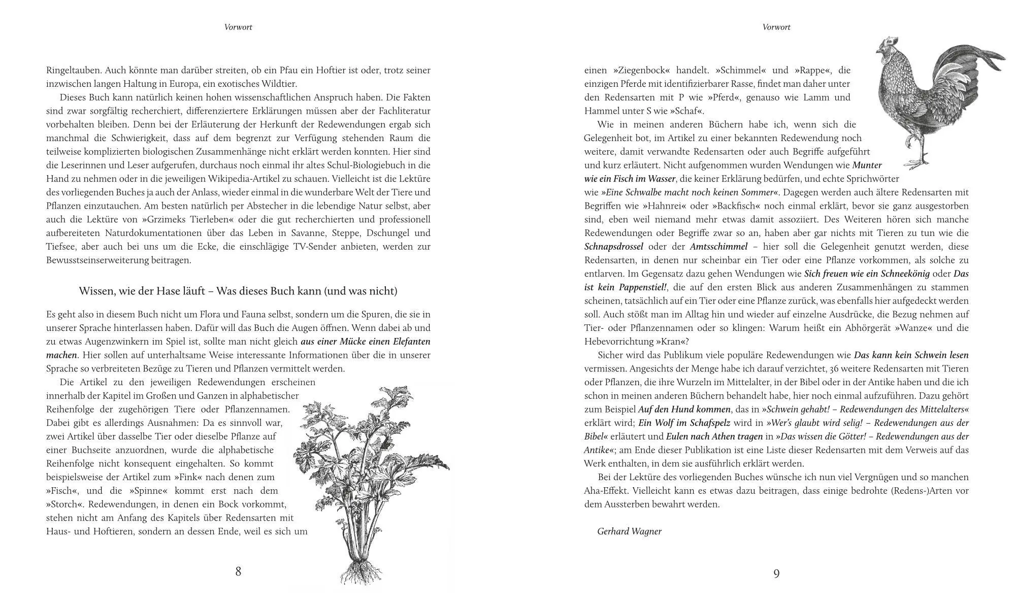 Bild: 9783955403898 | Da kräht kein Hahn nach! | Redewendungen aus der Natur | Wagner | Buch